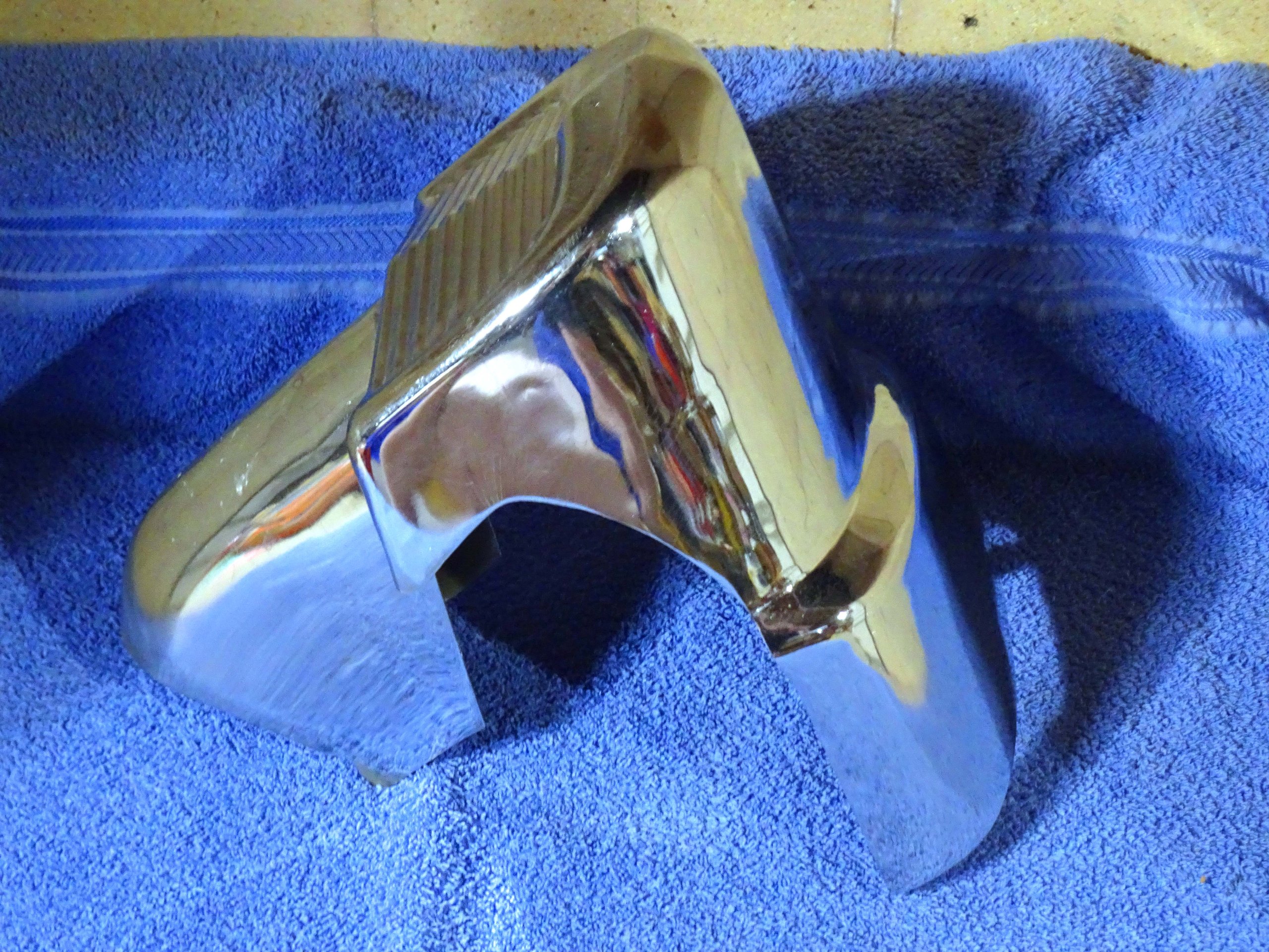 1956 Mercury Chrome Front Bumper Guard NICE