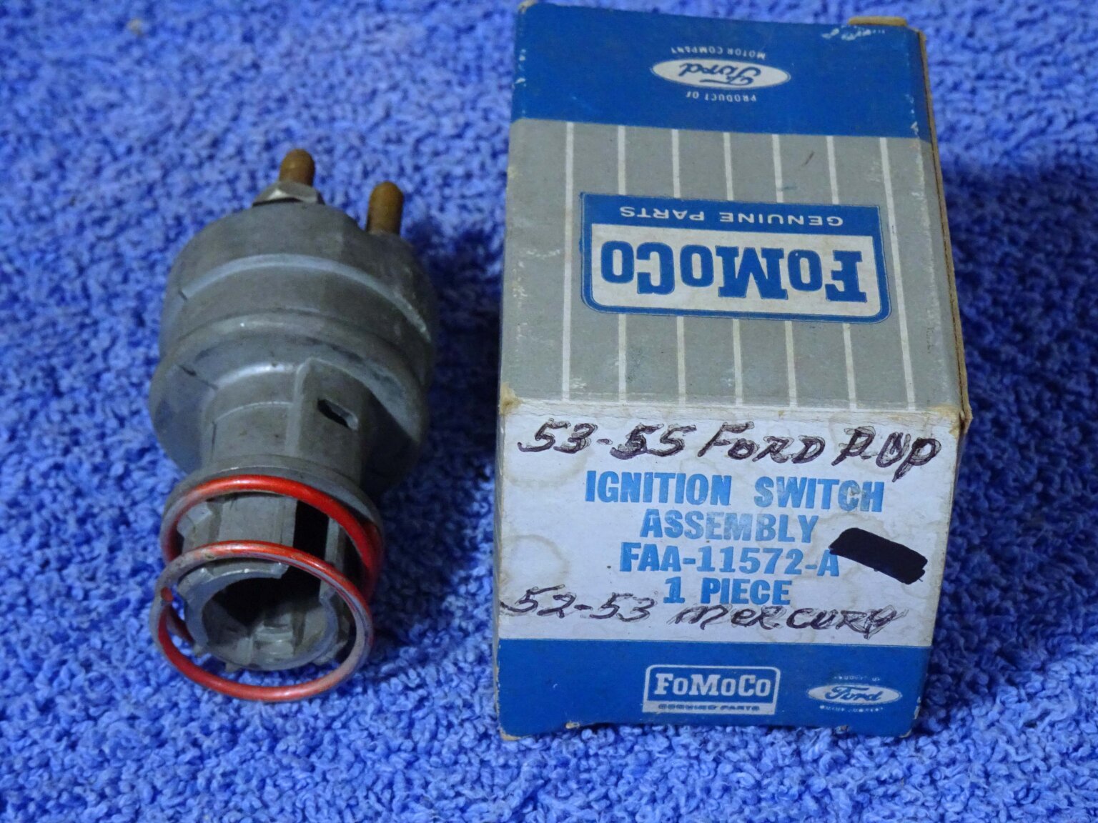 1952-1956 Ford Car Ignition Switch Keys – New, OEM B5A-11572-A, BA-11582-A - View #5