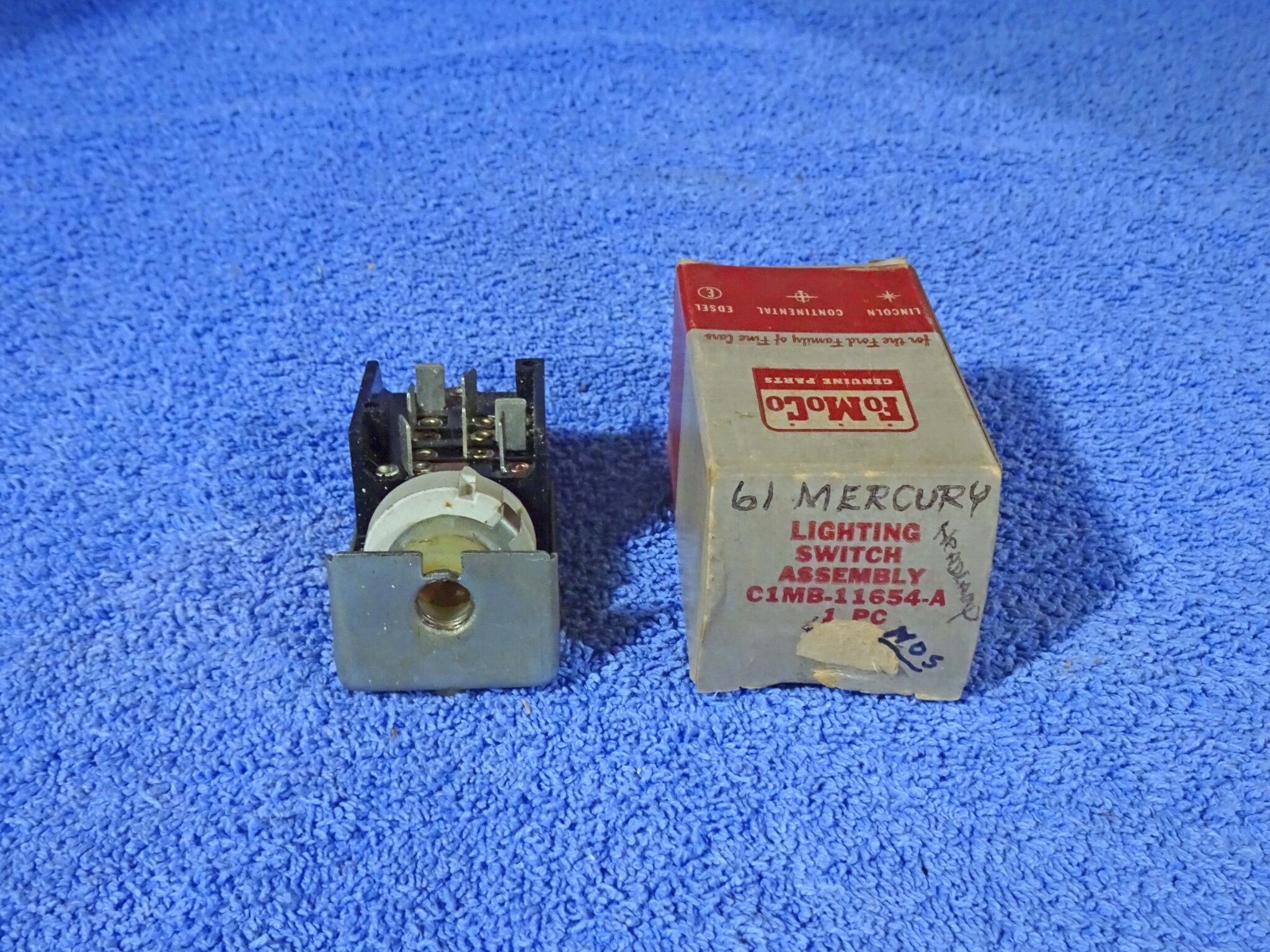 1961 Mercury Full Size Headlamp Switch NOS | Classic NOS Parts