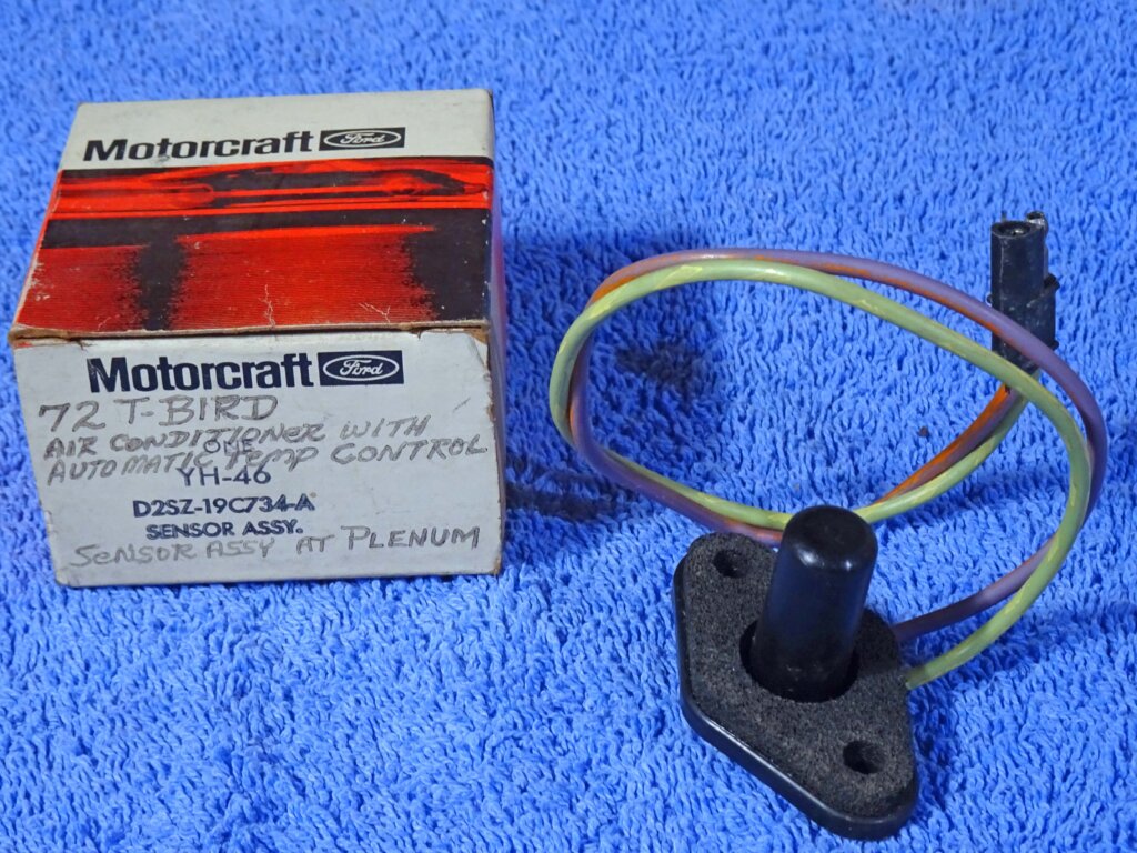 1972 1973 1974 Ford Thunderbird AC Temperature Control Sensor Assembly