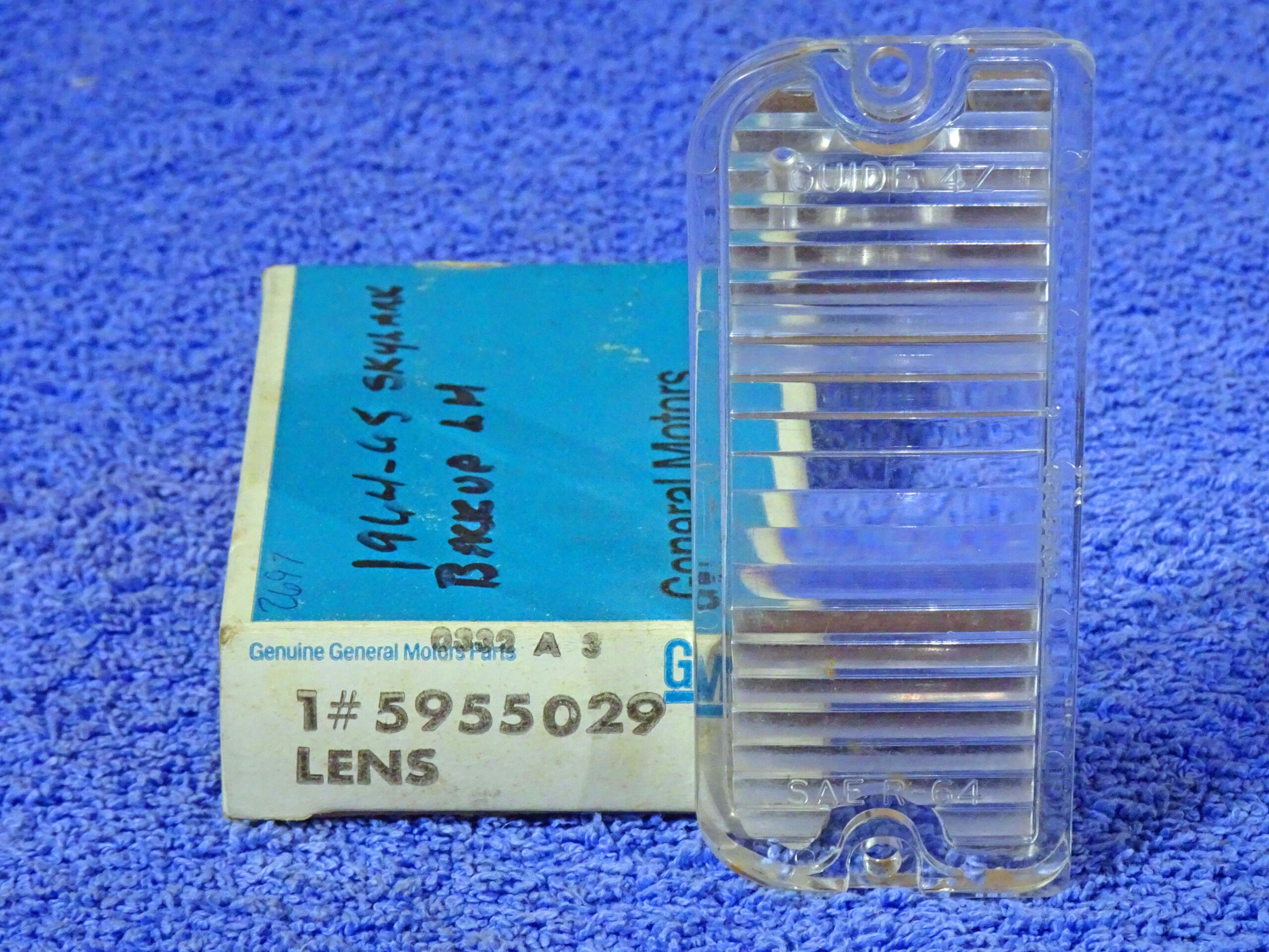 1964 1965 Buick Special Skylark Gransport GS Backup Lamp Lens NOS