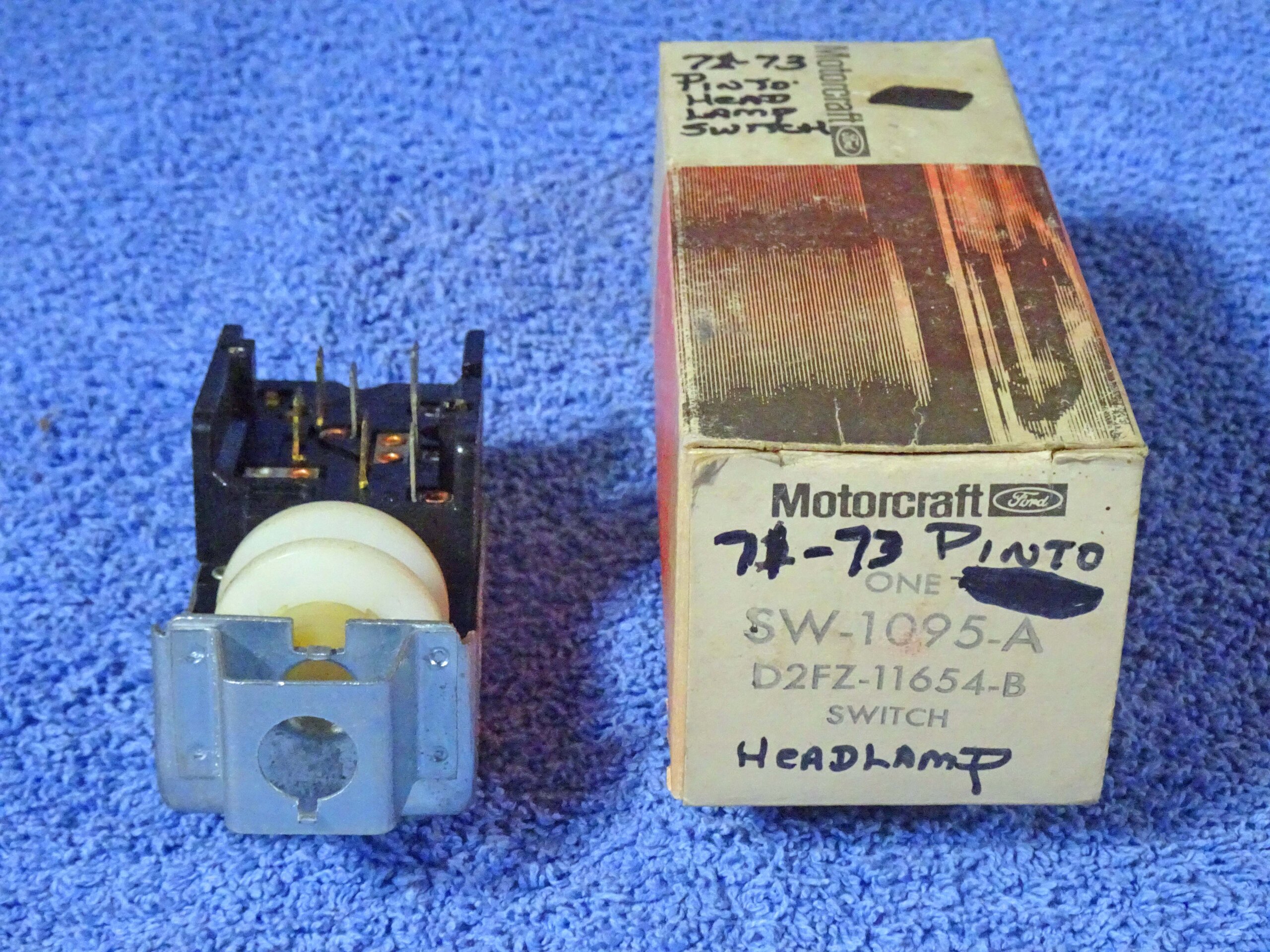 1971 1972 1973 Ford Pinto Pinto Wagon Motorcraft Headlamp Switch NOS