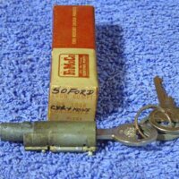 1950 Ford FoMoCo Trunk Lid Lock Cylinder & Keys NOS