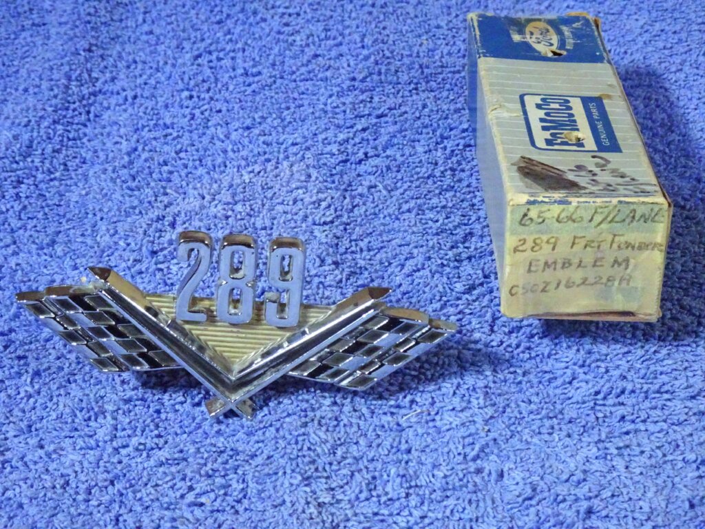 1965 1966 Ford Fairlane Falcon Ranchero Chrome Front Fender 289 ...