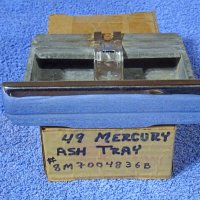 1949 Mercury Dash Cigar Cigarette Chrome Ash Tray NOS