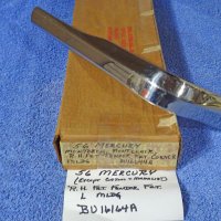 1956 Mercury Monterey Montclair Front Fender Front Corner Stainless Steel Moulding NOS