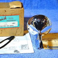 1959 1960 Buick Chrome Accessory Outside Mirror NOS