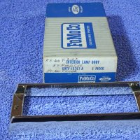 1958 1959 1960 Ford Passenger Ford Truck Thunderbird Interior Dome Light Lamp Chrome Bezel NOS