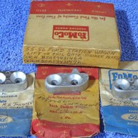 1955 1956 Ford FoMoCo Station Wagon Left Hand & Right Hand Lift or Tail Gate Striker Plates NOS