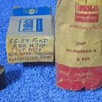 1955 1956 1957 1958 1959 Ford FoMoCo 2 Door Hardtop Quarter Window Regulator Arm Stop Assembly NOS