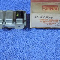 1951 1952 1853 1954 Ford FoMoCo Light Wiring Circuit Breaker & Bracket Assembly NOS
