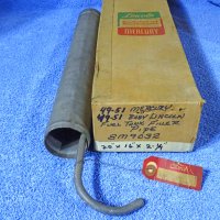1949 1950 1951 Mercury Baby Lincoln Gas Fuel Tank Filler Pipe NOS
