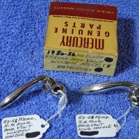 1950 1951 1952 1953 1954 1955 1956 Mercury Rear Door Chrome Vent Window Handles NOS