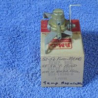 1952 1953 1954 1955 1956 Ford Mercury Thunderbird Heater Temperature Regulator Valve NOS