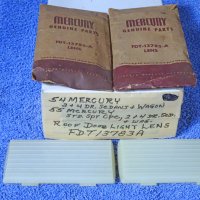 1954 1955 Mercury 2 & 4 Door Sedans & Wagon Standard Sport Coupe 2 & 4 Door Sedans & Wagon Roof Dome Light Lamp Lenses NOS