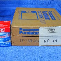 1959-1971 Buick Oldsmobile Pontiac Kaiser Jeep Purolator AC PER-33 PF 24 CASE # 12 Premium Oil Filters NOS