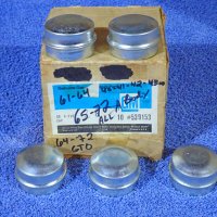 1961 1962 1963 1964 1965 1966 1967 1968 1969 1970 1971 1972 Buick GS Pontiac GTO GM Wheel Grease Dust Caps NOS