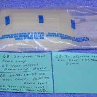 1968 1969 1970 Buick Oldsmobile Pontiac Chevy Dome Light Lamp Lens NOS