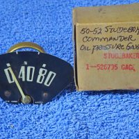 1950 1951 1952 Studebaker Commander Oil Pressure Gauge NOS
