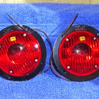 1950 1951 1952 1953 1954 1955 1956 1957 1958 1959 1960 SIGNAL-STAT Accessory 12 Volt Flush Mount Turn Signal Brake Lamps NOS