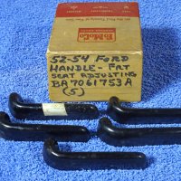 1952 1953 1954 Ford Front Seat Adjusting Handles NOS