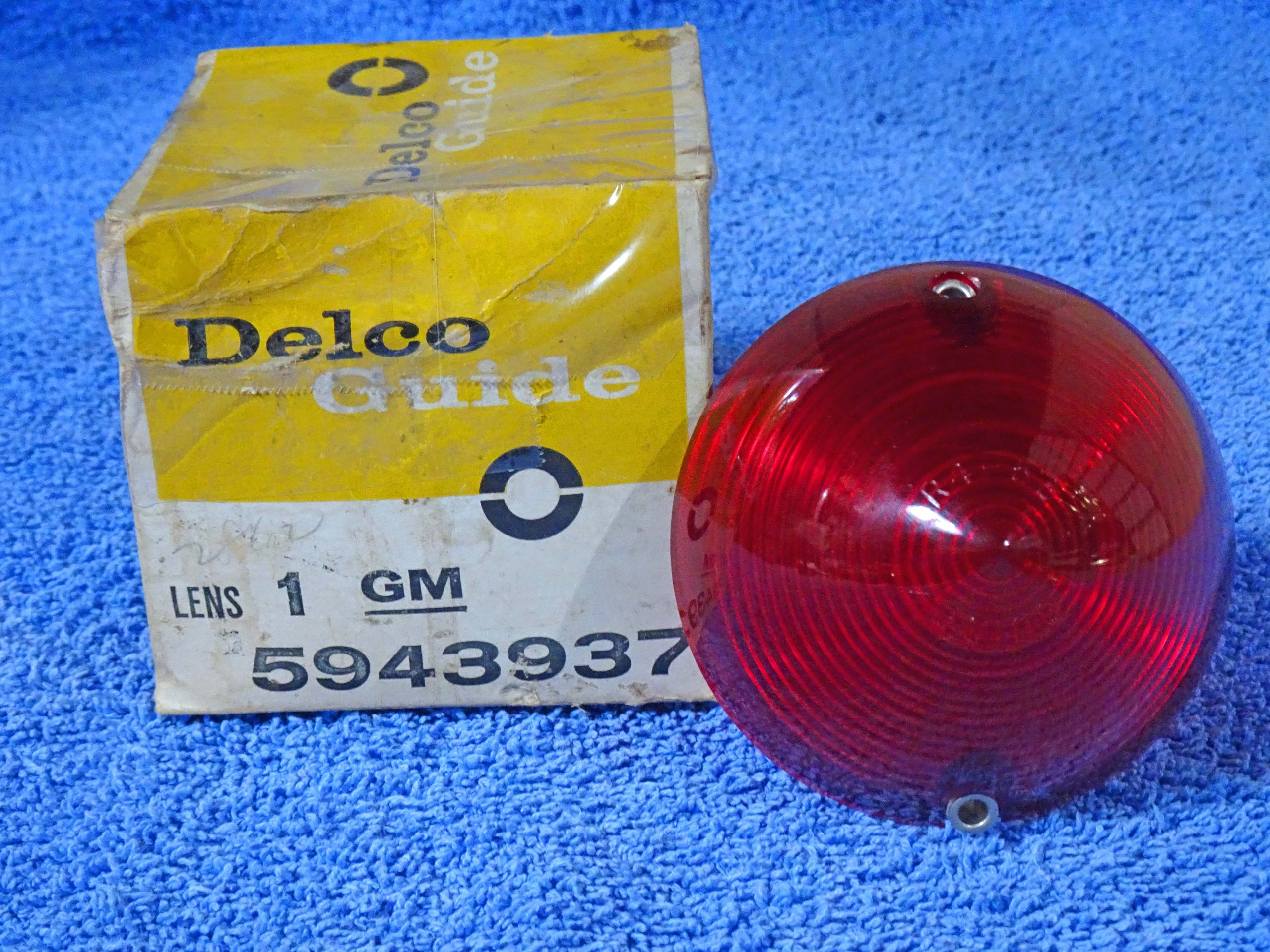 1953 Buick Special Super Roadmaster Skylark Convertible Tail Light Lamp Lens NOS
