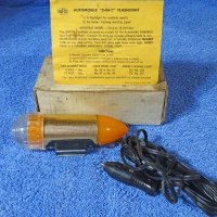1959 1960 1961 1962 1963 1964 1965 1966 1967 1968 1969 1970 SAFCO Automobile "2-in-1" Plugin Flashlight/Emergency Light NOS NORS