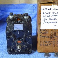 1963 1964 1965 1966 1967 1968 Ford Fairlane Mustang Air Conditioning AC Compressor NOS