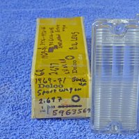 1969 1970 1971 1972 Buick Estate Wagon & Sportwagon Backup Light Lamp Lens NOS