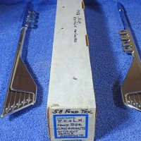 1958 Ford Truck Chrome Hood Side Ornaments NICE