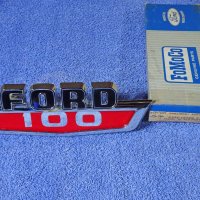 1963 1964 Ford Truck F100 Chrome Hood Side or Front fender Side Ornament NOS