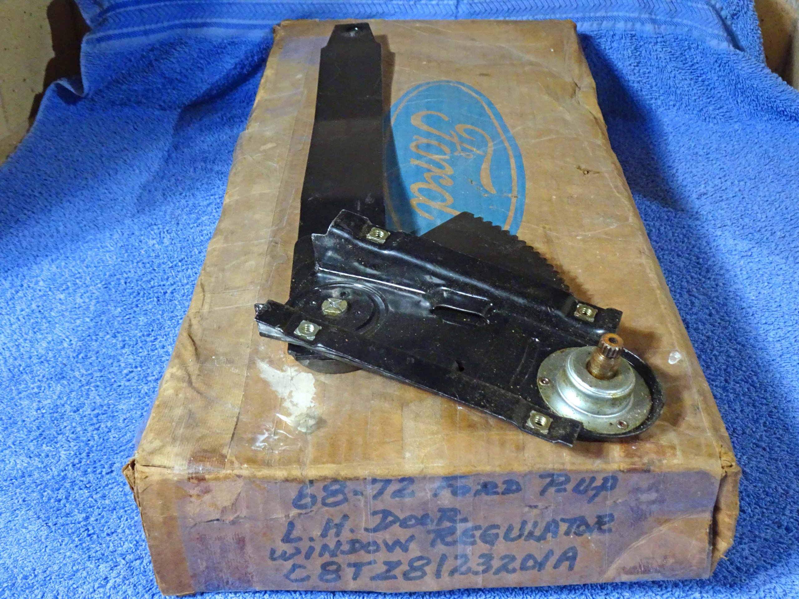 1968 1969 1970 1971 1972 Ford Truck Pickup Door Window Regulator NOS