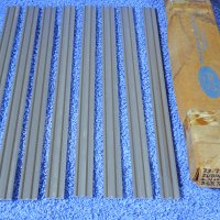 1973 1974 1975 1976 1977 1978 1979 Ford Truck F100 F250 F350 Sliding Rear Glass Window Weatherstrip Division Bar Aluminum Retainers NOS